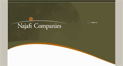 Desktop Screenshot of najafi.com